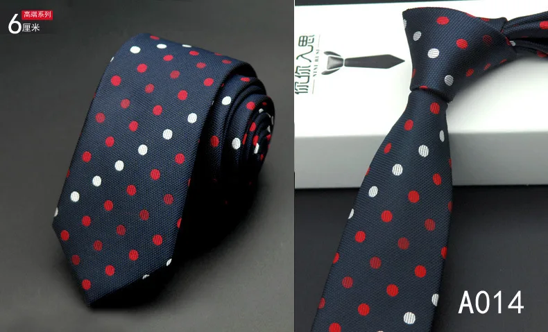 6 см галстуки для мужчин, обтягивающий галстук, свадебное платье, галстук, модный клетчатый галстук, деловые галстуки для мужчин, тонкая рубашка, аксессуары, Лот - Цвет: 42
