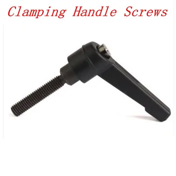 

2Pcs M6/M8/M10/M12 Clamping Lever Machinery Adjustable Handle Locking External Male Thread Knob Hex Screws