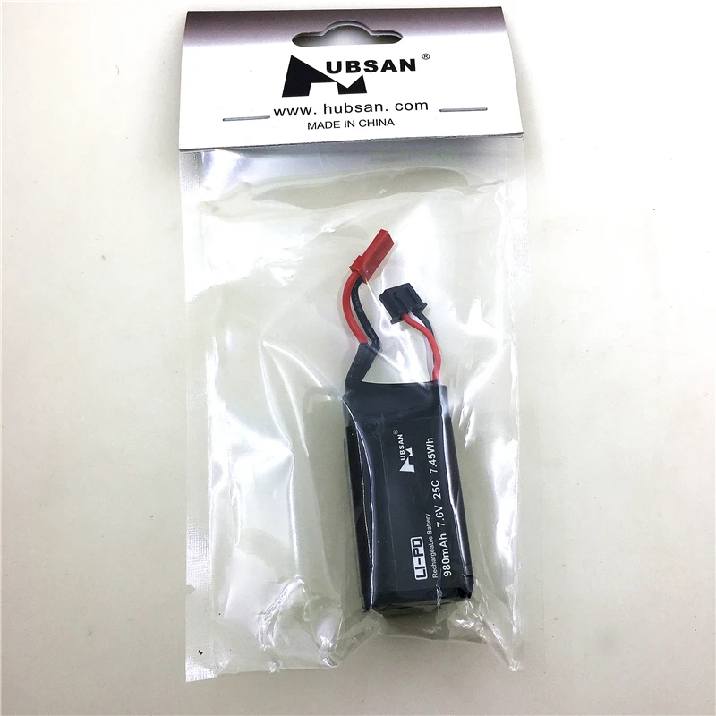 Hubsan 7,6 V 980 mAh LiPo аккумулятор для Hubsan H123D Дрон Запчасти Аксессуары Hubsan H123D батарея H123D-17