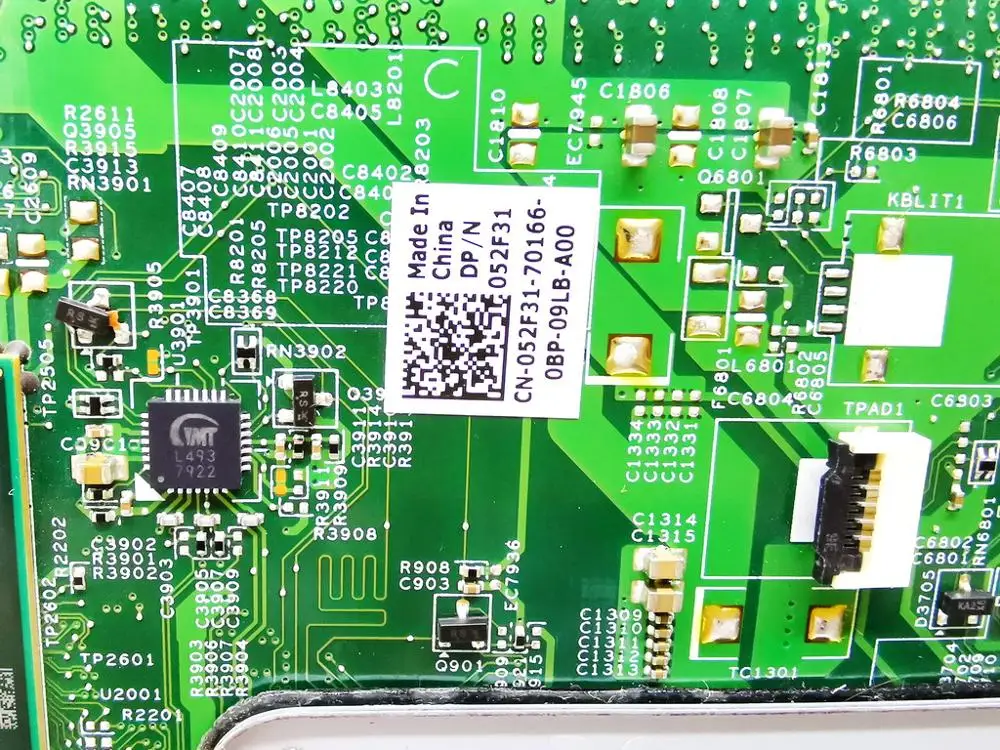 Original para DELL N5010 placa base de computadora portátil N5010 HD5650 1 GB 09909-1 48.4HH01.011 CN-052F31 probada buena envío gratis