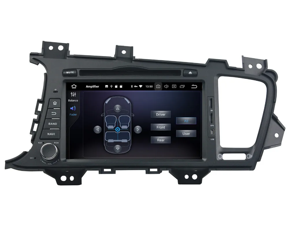 Excellent Nedehe Octa core 4G RAM Android 9.0 Car DVD GPS Multimedia Player For Kia K5 Optima 2011 2012 2013 Car Radio Audio Head unit 5