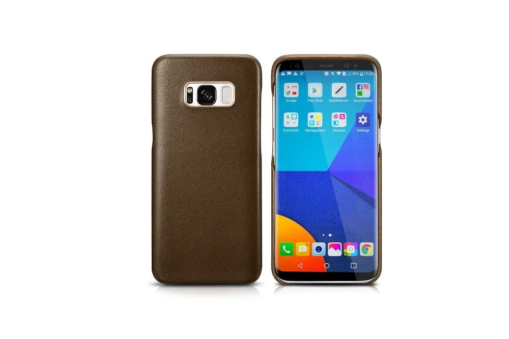 (Коричневый) XOOMZ бренд овец кожаный чехол для samsung Galaxy S8 плюс супер чувство