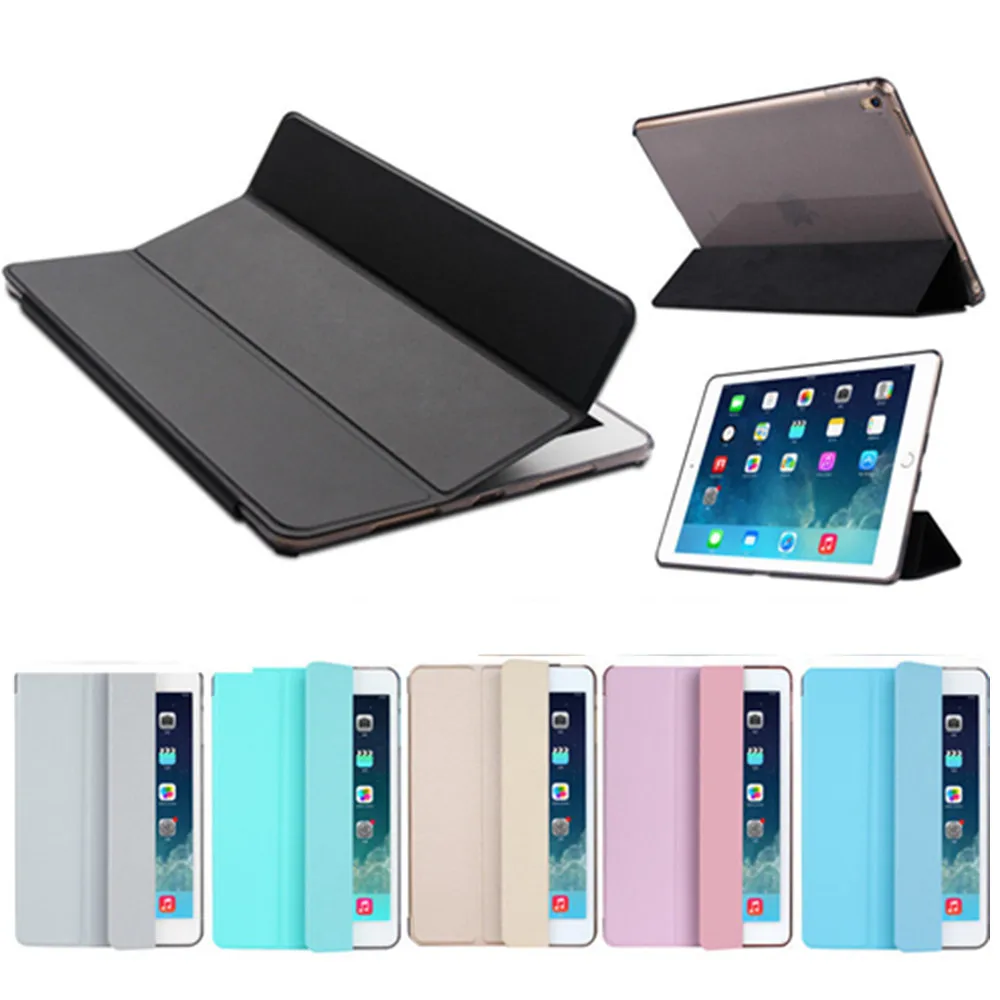 

Tablet Stand Shell Case for ipad Pro 9.7 A1673 Leather Cover Case Wallet Smart Case Funda for ipad