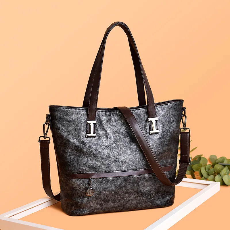 العلامة التجارية سعة كبيرة جلد النساء حقيبة يد مصمم حقيبة كتف الإناث عالية الجودة قمة صلب-حقائب بيد عارضة اليد الكبيرة جديد العلامة التجارية سعة كبيرة جلد النساء حقيبة يد مصمم حقيبة كتف الإناث عالية الجودة قمة صلب-حقائب بيد عارضة اليد الكبيرة جديد