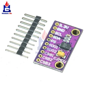 

9-Axis 9DOF BMX055 IMU Precision Integrated Attitude Sensor Board Module For Arduino IIC I2C Replace MPU9250 WITH Pins DIY KIT