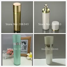 120 мл груша белый/золотой/зеленый акриловая конус-формы лосьон/эмульсия/Фонд/сыворотка/ за кожей/косметические упаковка пластиковая бутылка