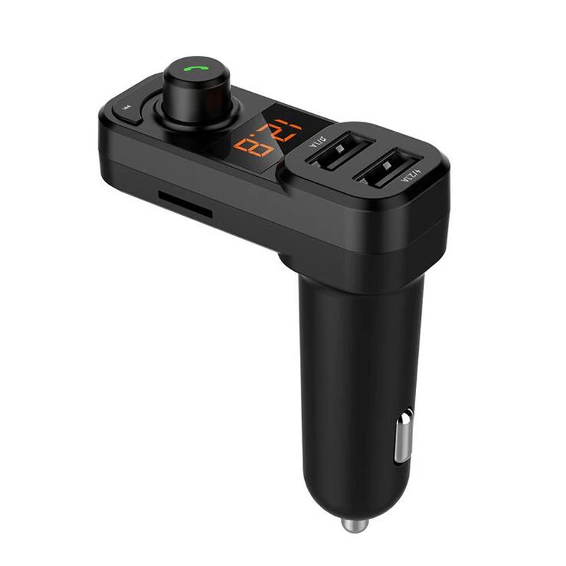 

5V 3.1A 2 USB QC 3.0 Quick Phone Charger Car Bluetooth Kit Charger Universal Adapter Voltage Current Meter Digital LED Display