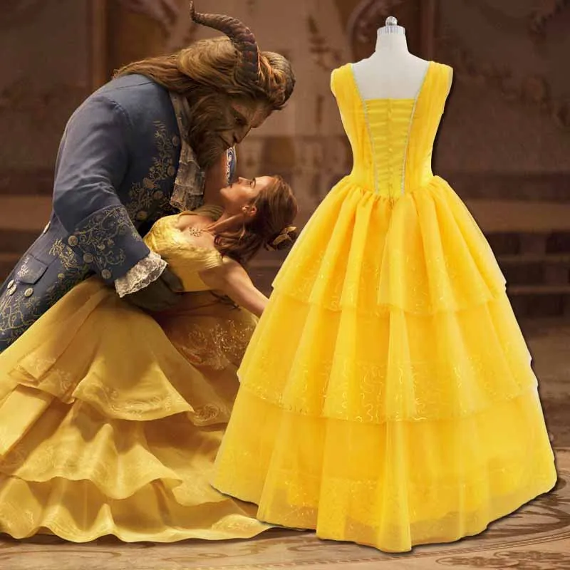 Beauty And The Beast Cosplay Costume. belle beauty and the beas...