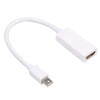 

Zihan Mini DisplayPort DP to HDMI Female 1.3 Adapter Supporting Audio for Mac book 20cm White