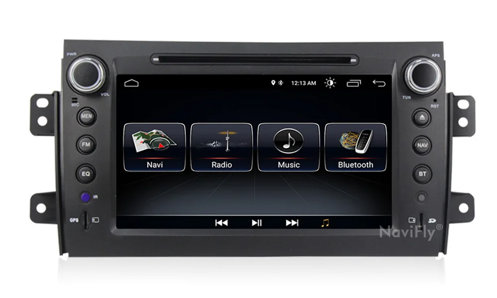 Top Android 8.1 car multimedia Player For Suzuki SX4 2006-2012 DVD radio tape record GPS navigation Support Bluetooth MIC Map BT USB 11