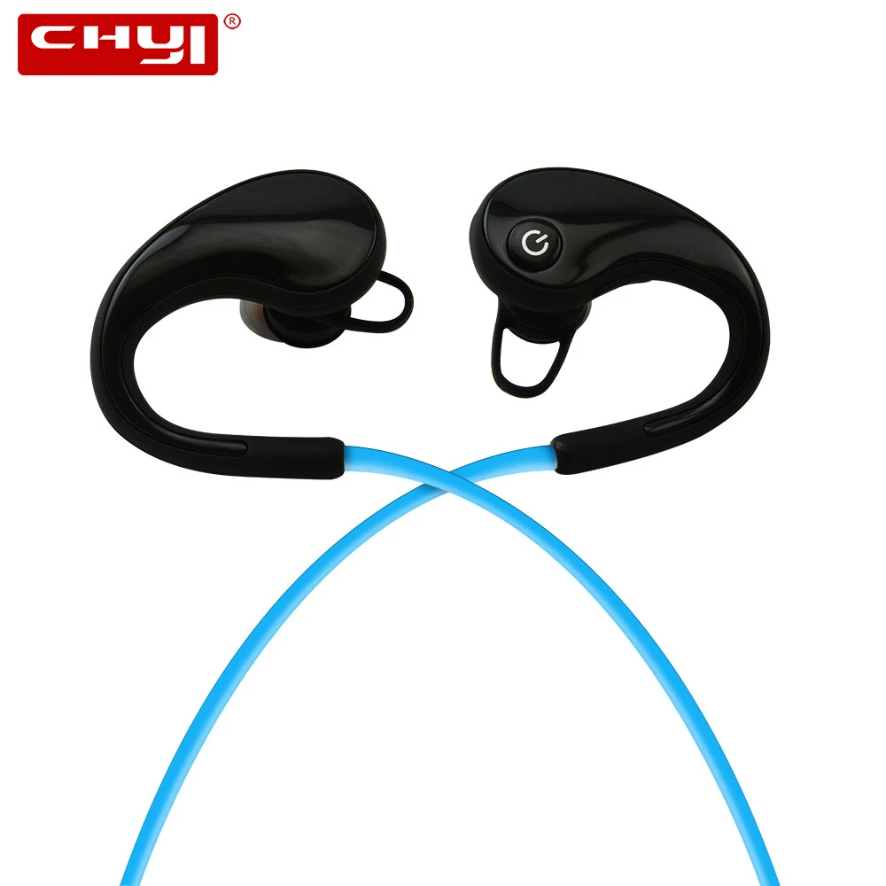 Wireless Bluetooth 4 1 Earphone Waterproof Sports Stereo Earphones Ear Hook Style Volume Control Call Music Headset For Sporter