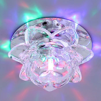 

Creative 3W/5W Corridor LED ceiling lamp crystal living room aisle corridor lights LED Ceiling Lights Home Decoration Lighting