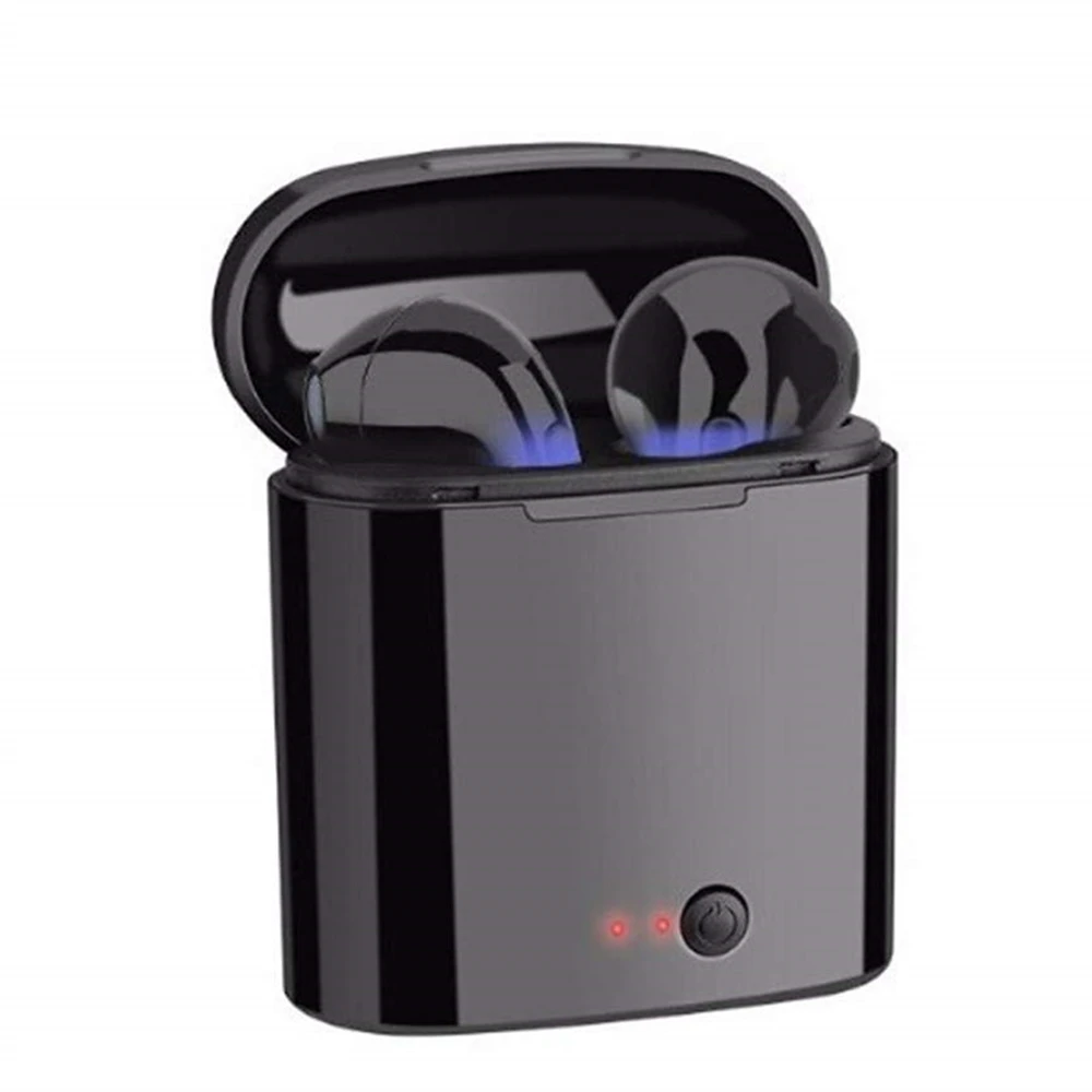 

Original i7s tws Wireless Bluetooth 5.0 earphones 3D Stereo Sound Portable Headsets with charging box for huawei p20 lite p30 p9
