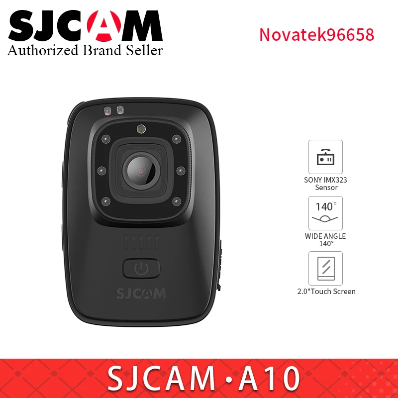 

SJCAM A10 Portable MINI WIFI sport Camera Wearable IR-Cut B/W Switch Night Vision Laser Lamp Infrared Action Cam 2650mAh Battery