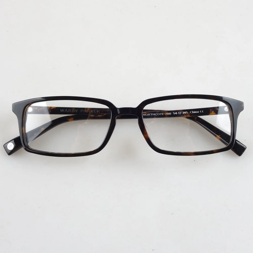

Narrow acetate optical glasses frames for women and men tortoise vintage retro
