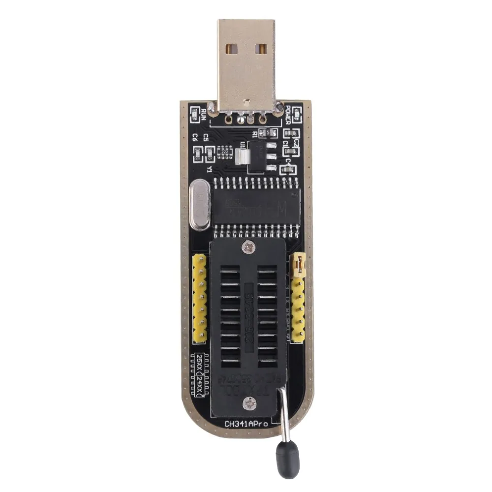 25 SPI серия 24 EEPROM CH341A биос писатель маршрутизация lcd флэш USB программист дропшиппинг