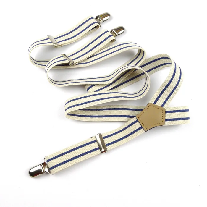 

fresh men's suspenders stripe elastic suspenders elastic women's clip suspenders women's suspenders