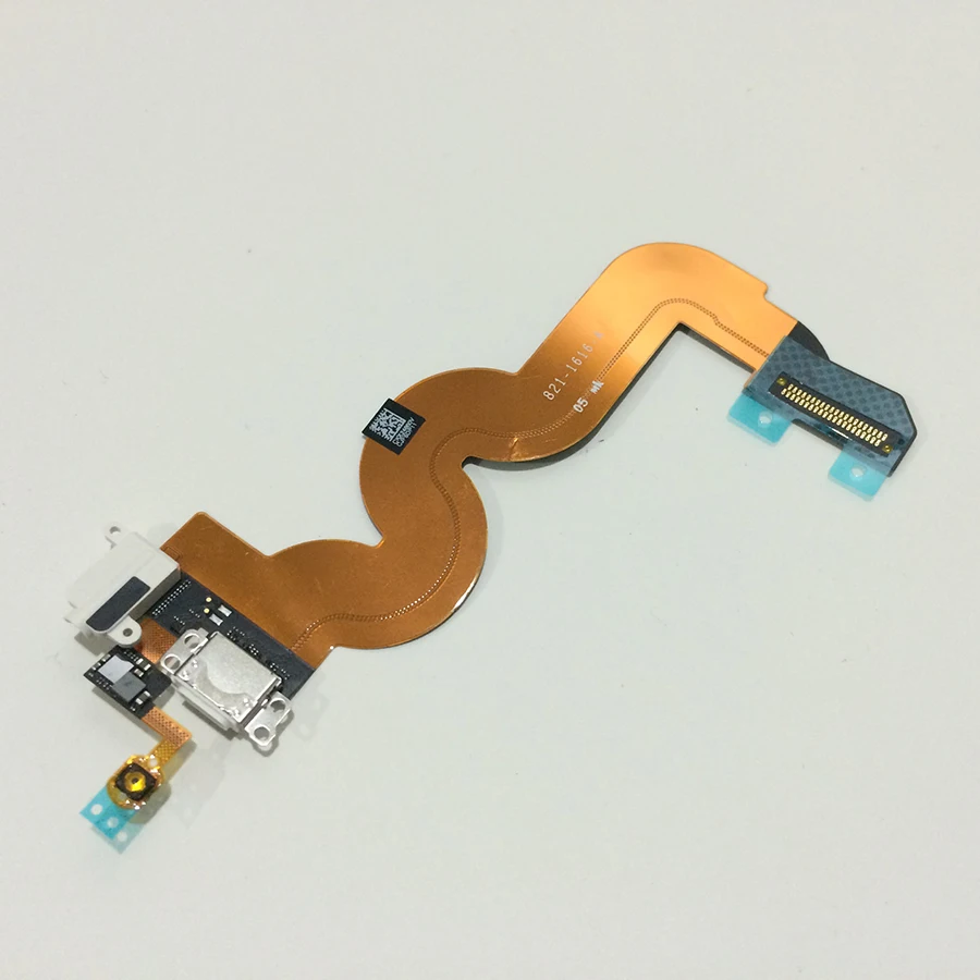 

Original New USB Charger Charging Dock Port Audio Jack Headphone Home Button Flex Cable For iPod Touch 5 5th Gen White / Black