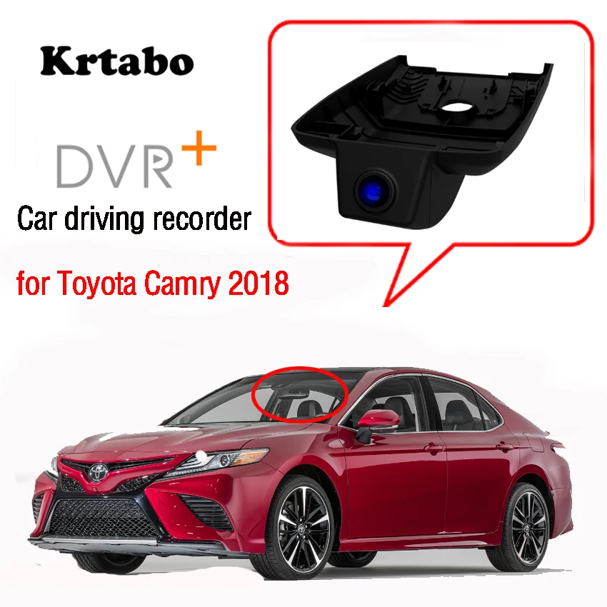For Toyota Camry 2018 Car DVR Wifi Video Recorder Dash Cam Camera high quality Night vision full hd