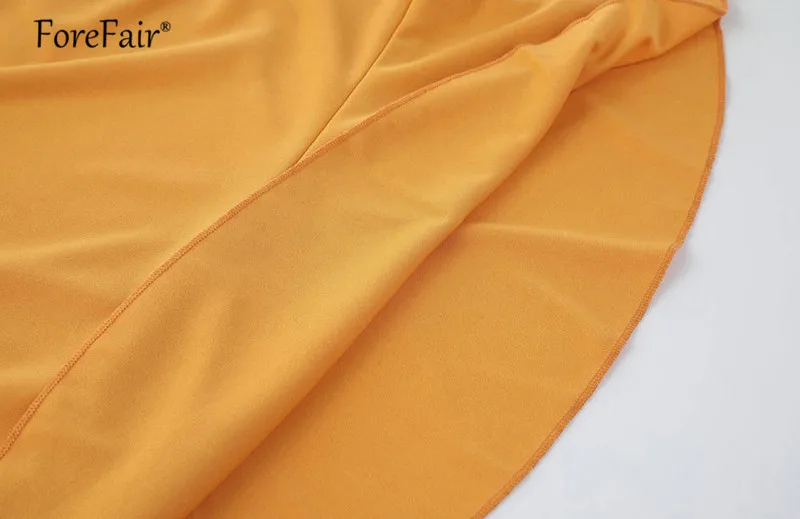 Forefair Sexy Backless Dress 2019 Women Summer Dresses Vestidos Ladies Sundress Sleeveless Ruffle Yellow black Tank Mini Dress (2)
