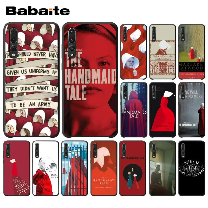 

Babaite The Handmaid Is Tale TPU Black Phone Case for Huawei P10 Plus Mate10 Mate20 Pro 10Lite P20 Pro Honor10 View10