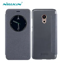 Для meizu pro 6 case оригинал nillkin искра серии luxury pu leather case для meizu pro 6 5.5 дюймов с видом на окна