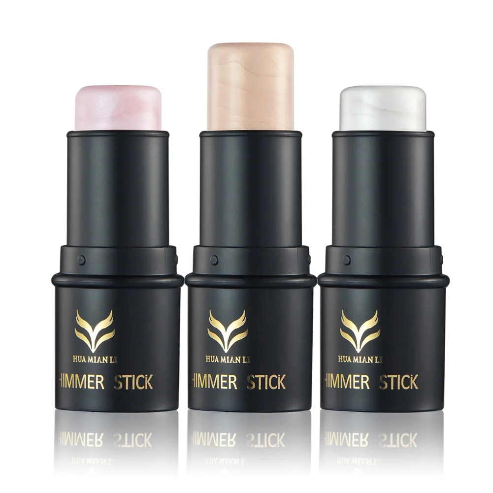 Highlighter Stick Shimmer V Face Highlighting Powder Creamy Texture
