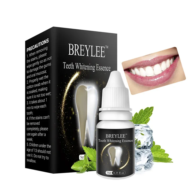

10ML Teeth Whitening Essence Cleaning Dental Care with 30 Cotton Swab Plaque Remover Oral Hygiene Teeth Care Dental Tools