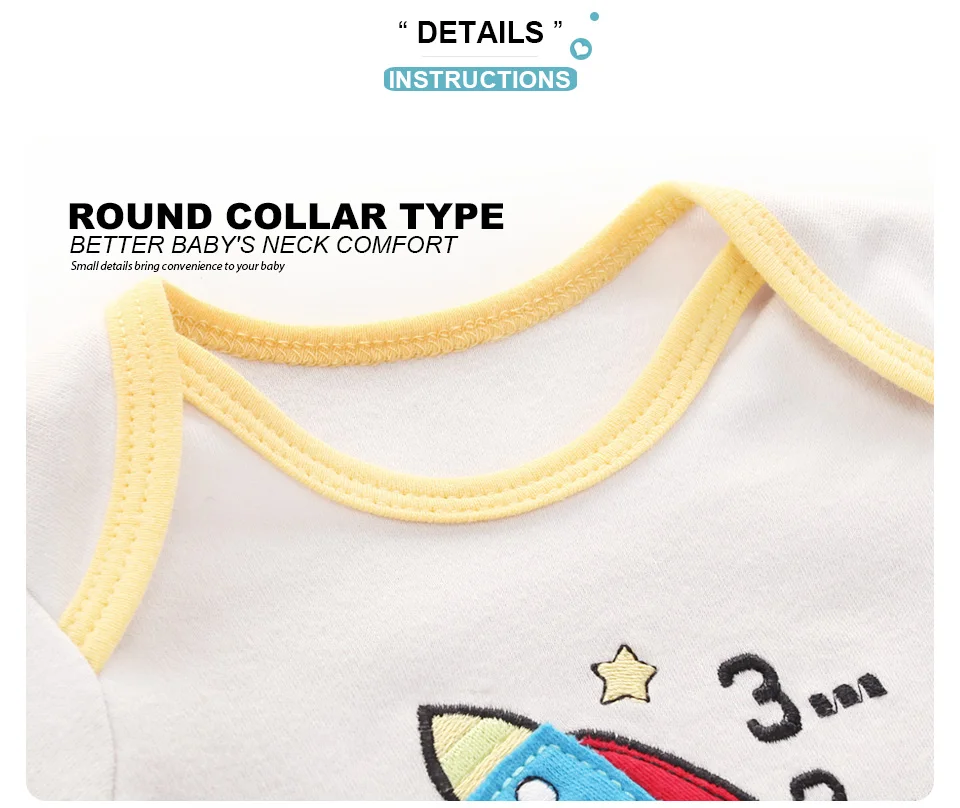 2020 Cotton Baby Girl Clothes Bodysuits+Pants Baby Sets Newborn Clothing Sets Autumn Winter Baby Boy Clothes Roupa de bebe