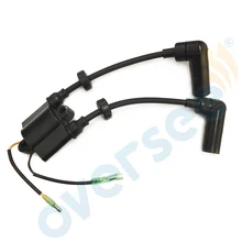OVERSEE Boat Motor 65W 85570 01 65W 85570 00 Ignition Coil for Yamaha Outboard Engine Motors