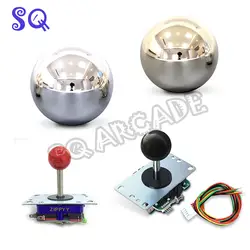 10 шт. оригинальный Японии джойстик Sanwa мяч 35 мм Chrome Balltop для джойстика рокер монета оператора аркадная машина кабинет интимные аксессуары