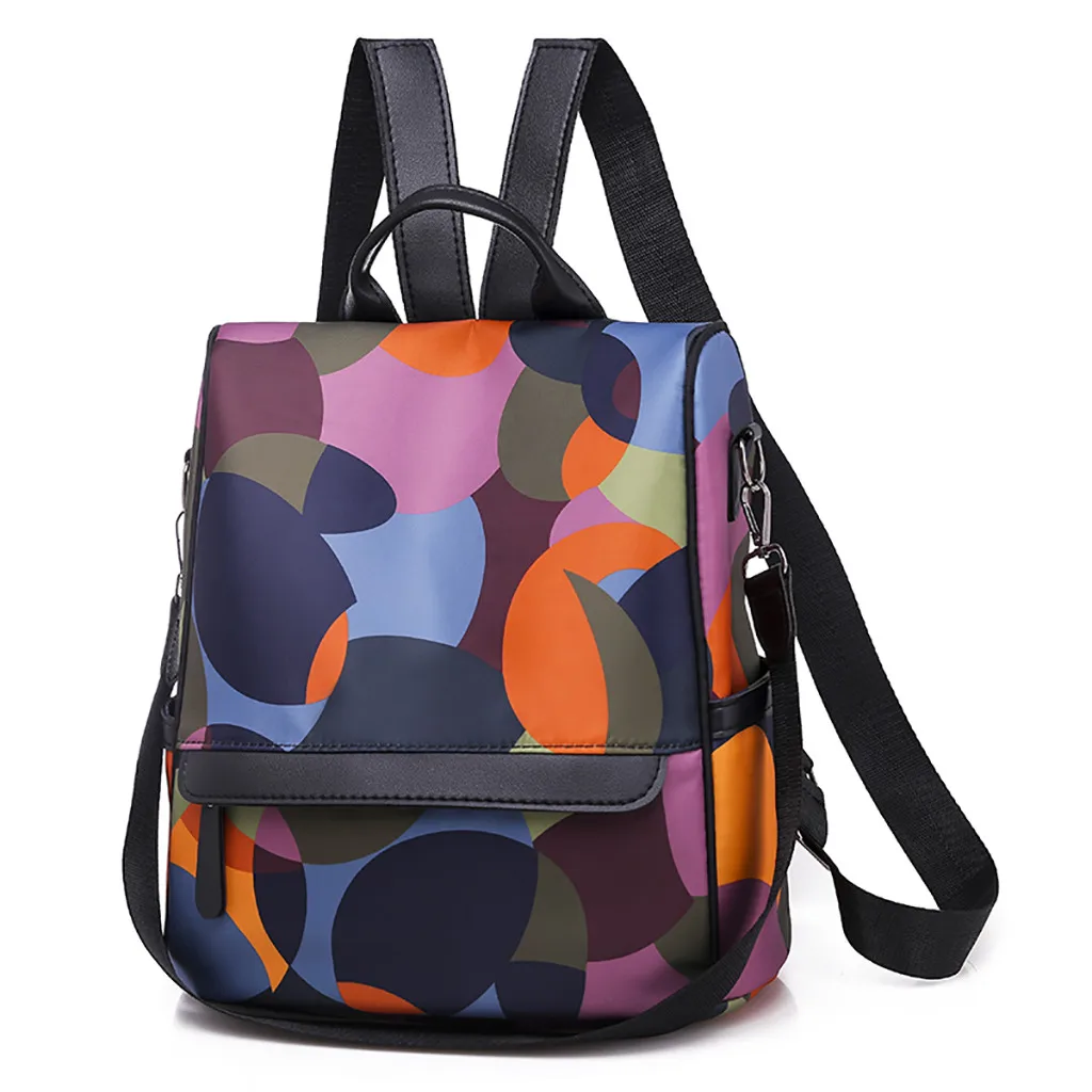 Модные женские туфли цвет соответствия Досуг мульти-функциональные сумки путешествия сумка для студента квадратный дикий рюкзак bolso de viaje HW