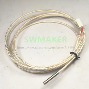 

3D printer accessory Super quality Ultimaker 2 UM2 PT100 B sensor Thermocouple Sensor M3*16 mm Germany chip 1.5 meters length