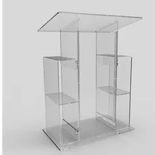 Акриловые речи lectern для класса акрил школы пластиковый пюпитр украшения стол мебель