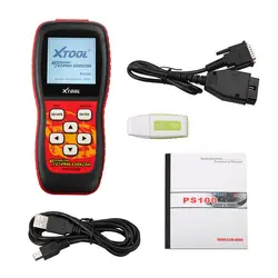 Оригинальный!! Обновление онлайн Xtool PS100 оперативные данные сканер OBDII EOBD PS 100 товара Reader Работает на все 1996 и более новые автомобили в наличии