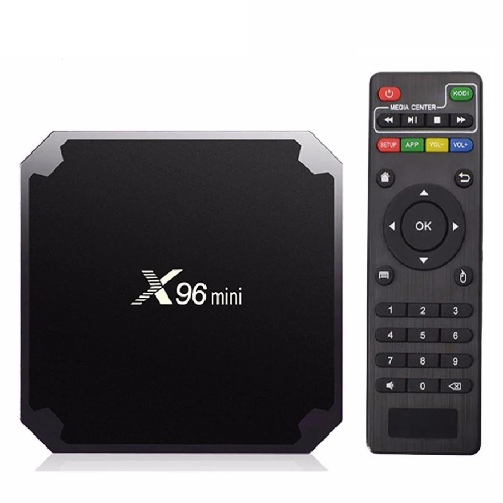 X96 Мини Android 7 1 Смарт ТВ коробка 2 ГБ/16 ГБ X 96 мини Amlogic S905W H.265 4K 4 GHz WiFi медиаплеер