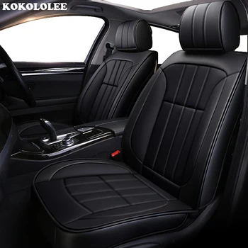 

kokololee PU Leather Auto Universal Car Seat Covers Four Seasons Automobile Covers For Toyota Hyundai Kia Lexus BMW Waterproof
