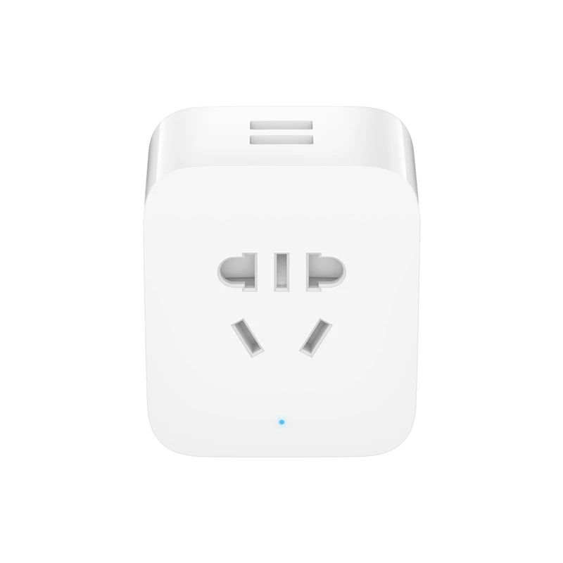 

Xiaomi Smart Plug Enhanced Edition WiFi Wireless Remote Socket Adaptor Power on off Support Power Statistics 2 USB Output