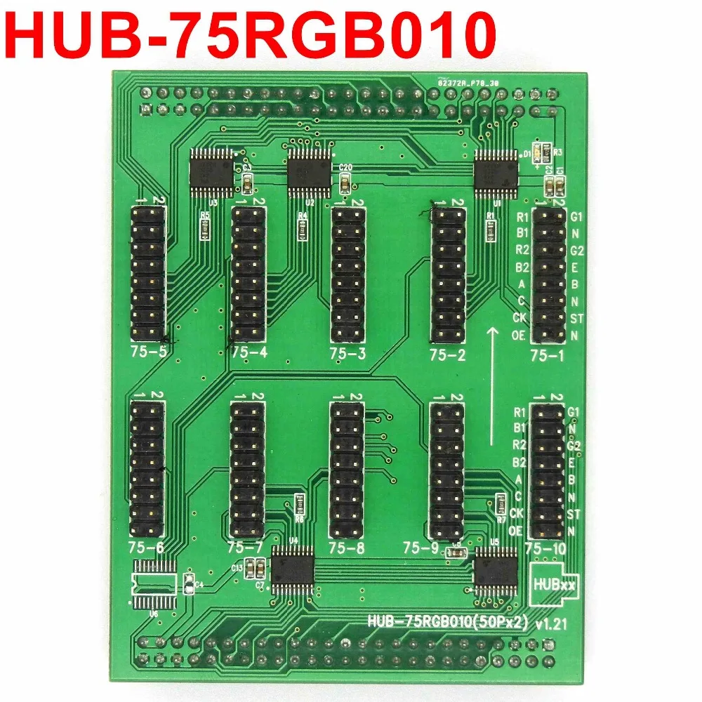 HUB-75RGB010 адаптер для конверсионной карты с портом 10 * hub75E HUB-75E010 полноцветного