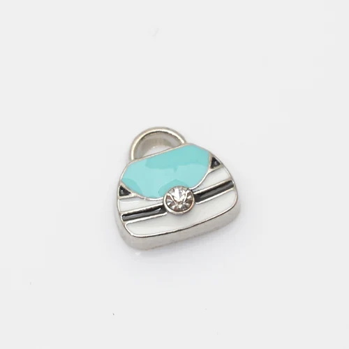 

Handbag, Floating charm fit floating charm lockets, FC0253,10PCS/LOT