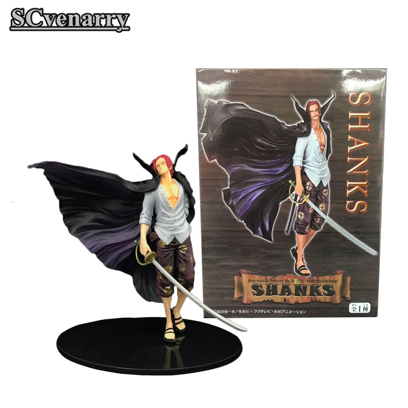 NEW 18cm Shanks Stylist action figure toys collection doll Christmas Gift Box