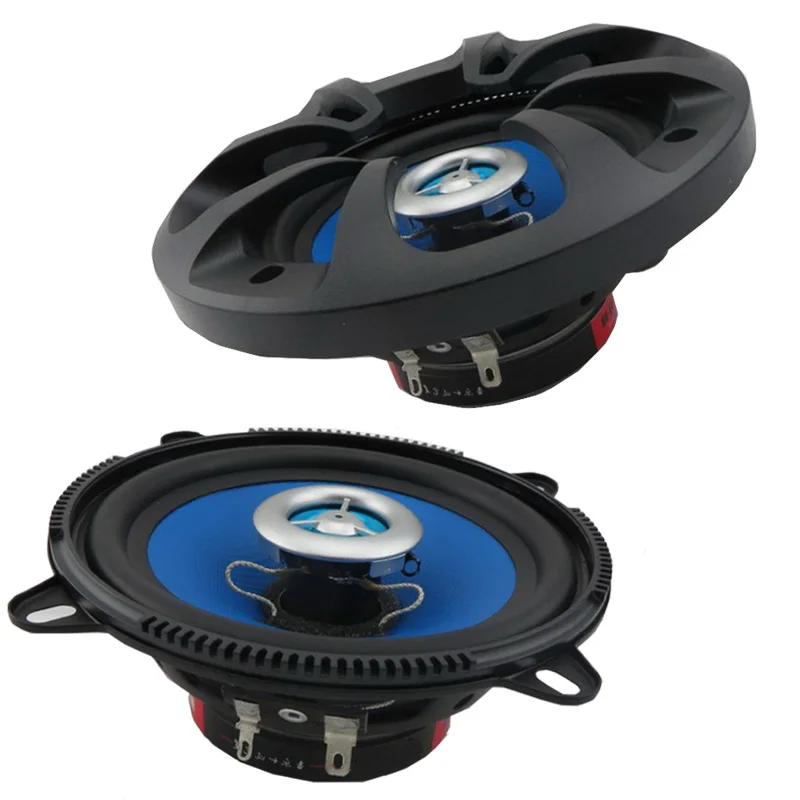 5 Inch coaxial speaker Two Coaxial Car Audio Speakers Speaker Blue 100