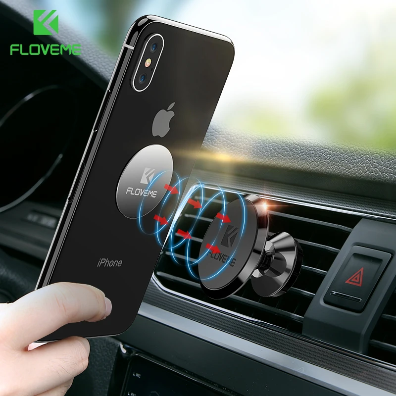 

FLOVEME New Strong Magnetic Car Phone Holder 360 Magnet Holder Stand for Phone in Car telefon tutucu suporte celular para carro