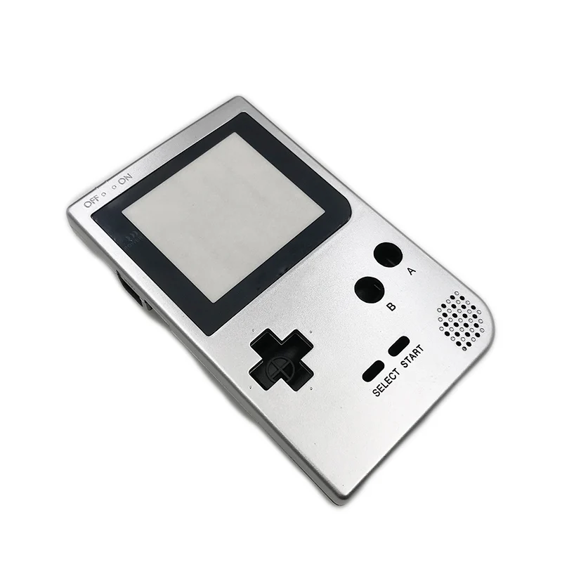 Полный Чехол, корпус, Замена корпуса для игровой консоли Gameboy Pocket для GBP, чехол с кнопками, комплект