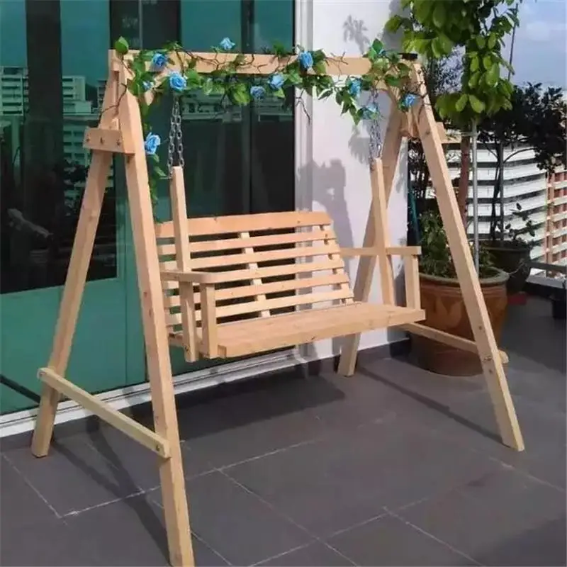 Terras Schommel патио Fauteuil Suspendu деревянный салон сад потертый шик Mueble De Jardin мебель Винтаж Ретро Открытый Качели - Цвет: Number 5