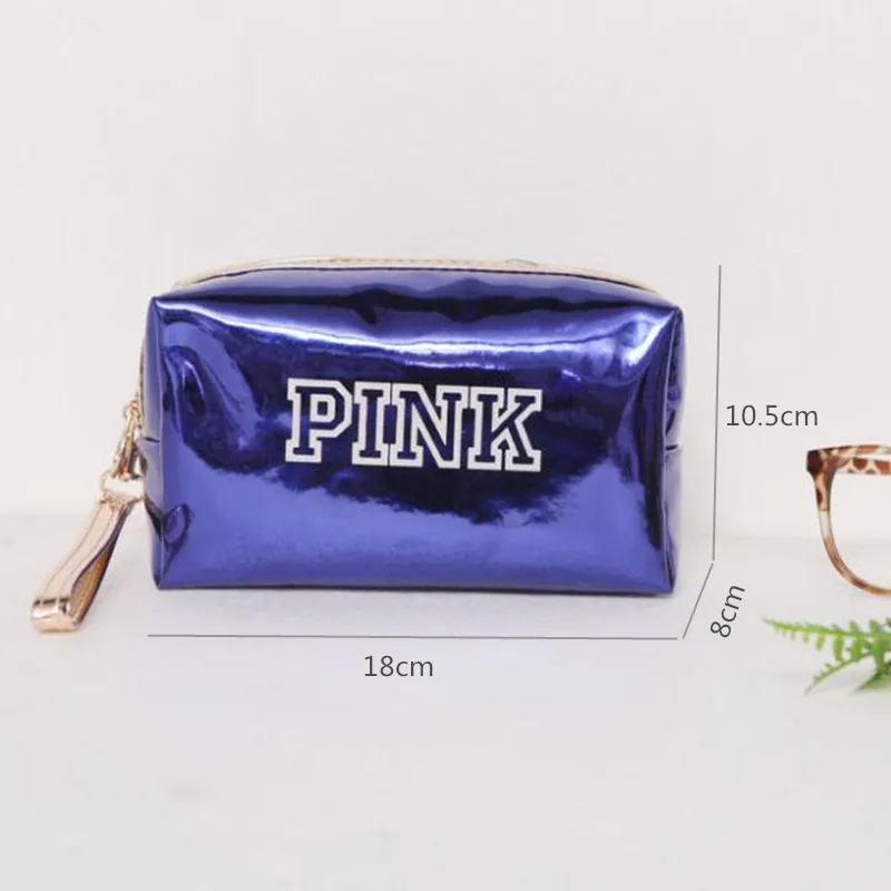 Fashion Waterproof Laser Makeup Bag Simple Portable Cosmetic Bag Clutch Purse PU Zipper Travel Makeup Organizer Bag Neceser Fashion Waterproof Laser Makeup Bag Simple Portable Cosmetic Bag Clutch Purse PU Zipper Travel Makeup Organizer Bag Neceser