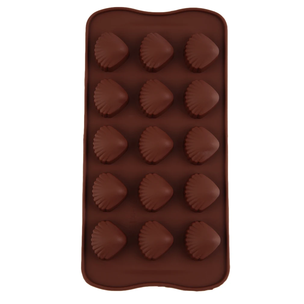 

Shell Shaped Silicone Fondant Cake Madeleine Mould Chocolate Candy Jelly Ice-cube Moulds DIY Baking Tool Party Wedding Decor