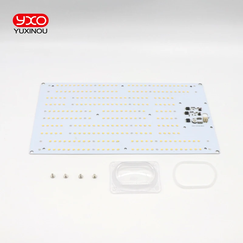 120 Вт без водителя AC 220 В samsung led 300 шт только PCBA Квантовая плата, QB288 V2 PCB с LM301B+ 660nm 3000K diy led растительный светильник