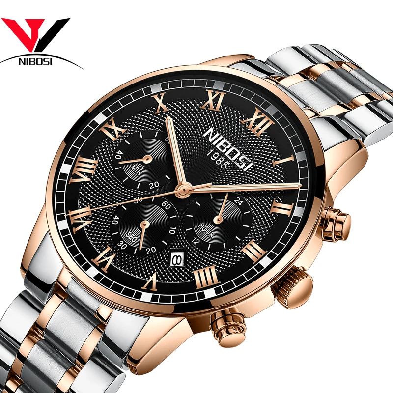 

Relogio Masculino NIBOSI Famous Men Watches Luxury Top Brand Men's Fashion Casual Dress Watch Military Army Quartz Wristwatches