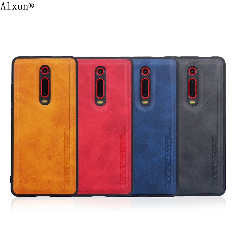 Alxun For Xiaomi Mi 9T K20 Pro Case Pu Leather Silicone TPU Bumper Shockproof Back Cover Redmi Coque | Мобильные телефоны и